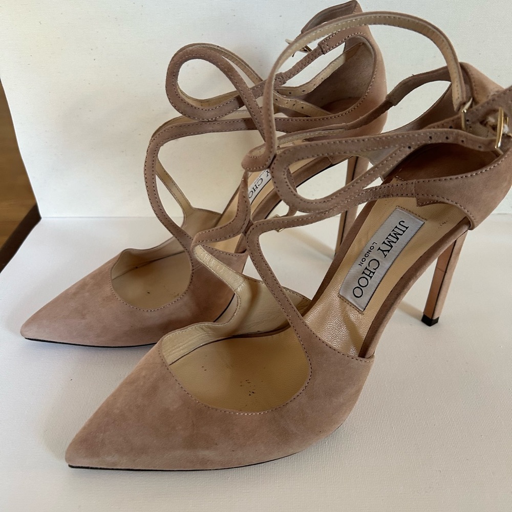 Jimmy Choo - Lancer 100 - Ballet Pink - Size 41